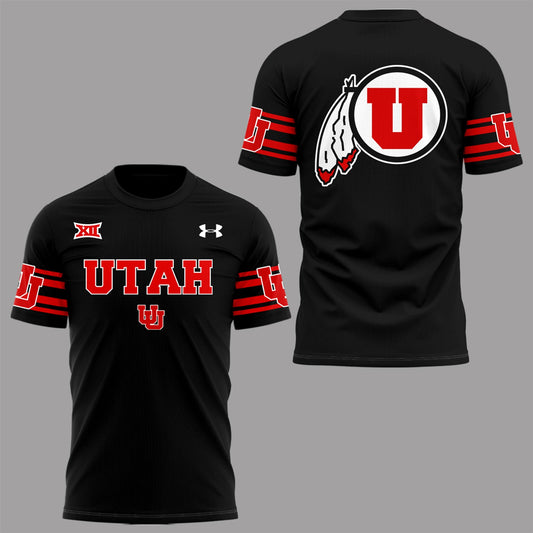 Limited Edition Utah Utes Dark Mode TShirt | ON63 Moonbestprint