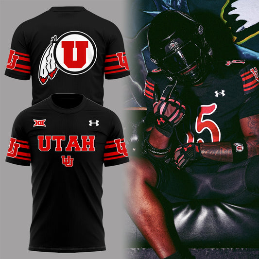 Limited Edition Utah Utes Dark Mode TShirt | ON63 Moonbestprint