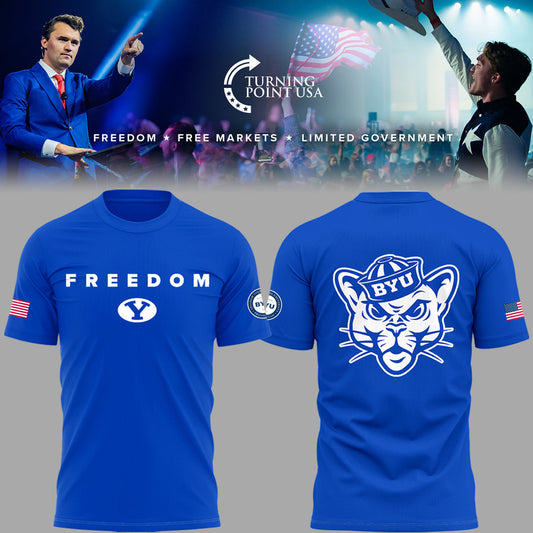 Limited Edition BYU Freedom T-Shirt | JD64 Moonbestprint