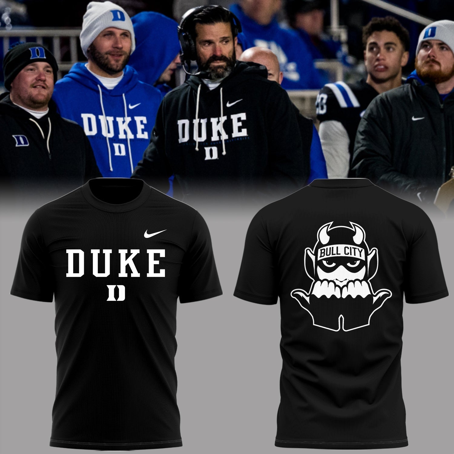 Duke Blue Devils Limited Edition Black TShirt | KY65 Moonbestprint