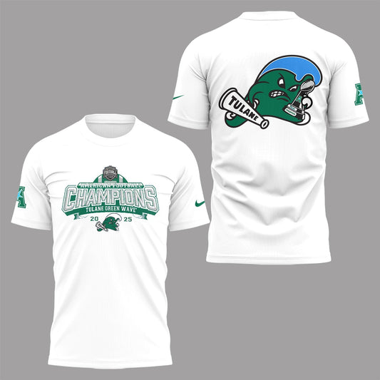 THE TULANE ARE YOUR 2025 AMERICAN FOOTBALL CHAMPIONS - T-Shirt Edition! | YQ28 Moonbestprint