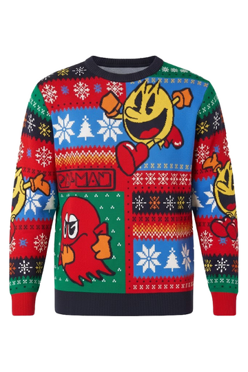 PAC-MAN Ugly Christmas Sweater 2025 – Moonbestprint