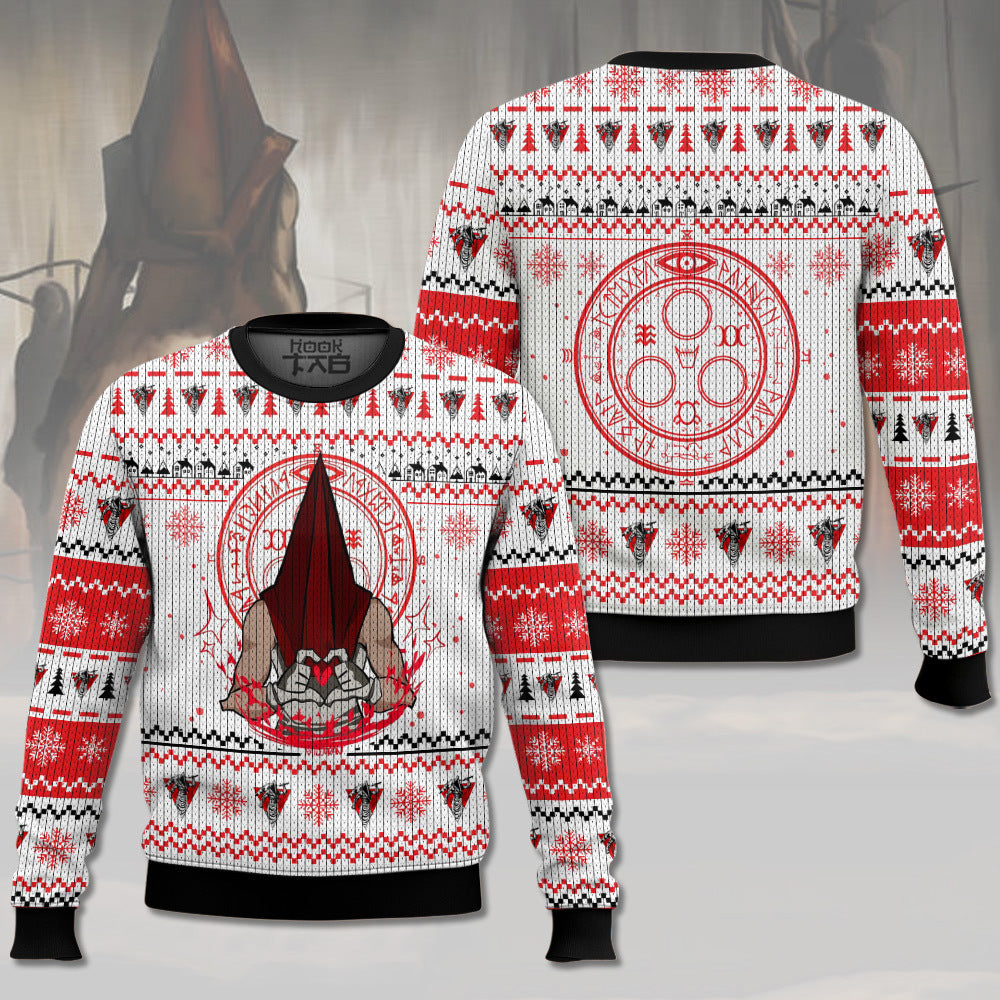 Pyramid Head Ugly Sweater – Moonbestprint