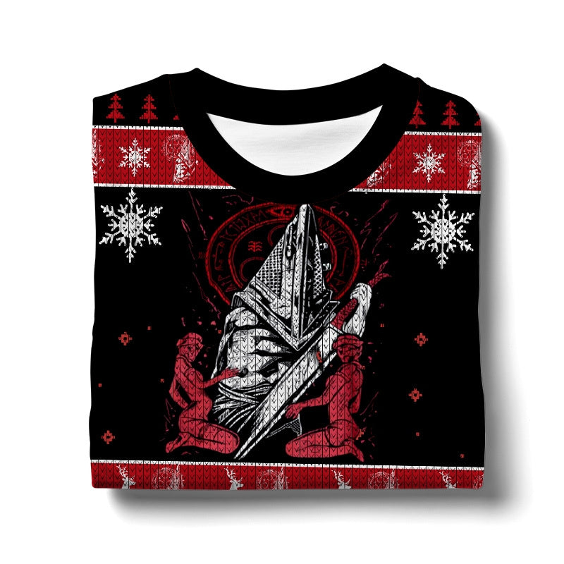 Pyramid Head - Silent Hill Ugly Sweater – Moonbestprint