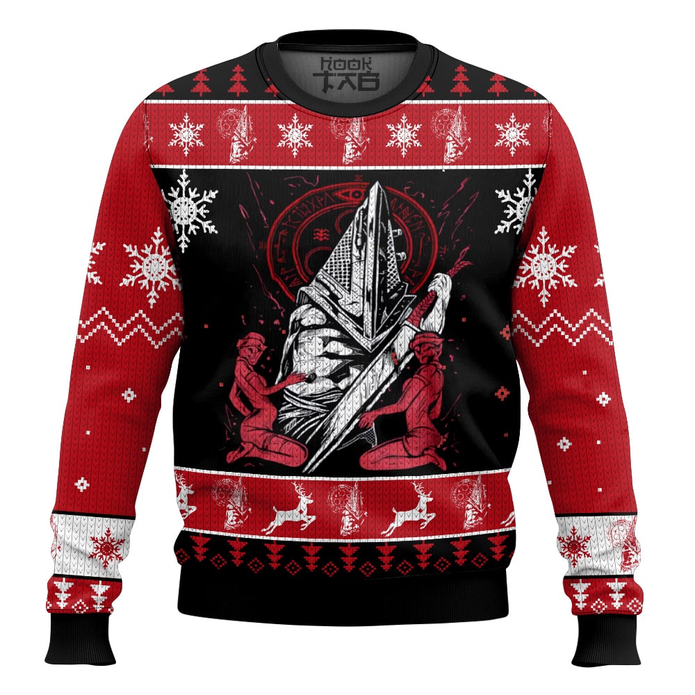 Pyramid Head - Silent Hill Ugly Sweater – Moonbestprint