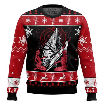 Pyramid Head - Silent Hill Ugly Sweater – Moonbestprint