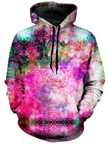 Pineal Metatron Galaxy Unisex Hoodie -Moonbestprint