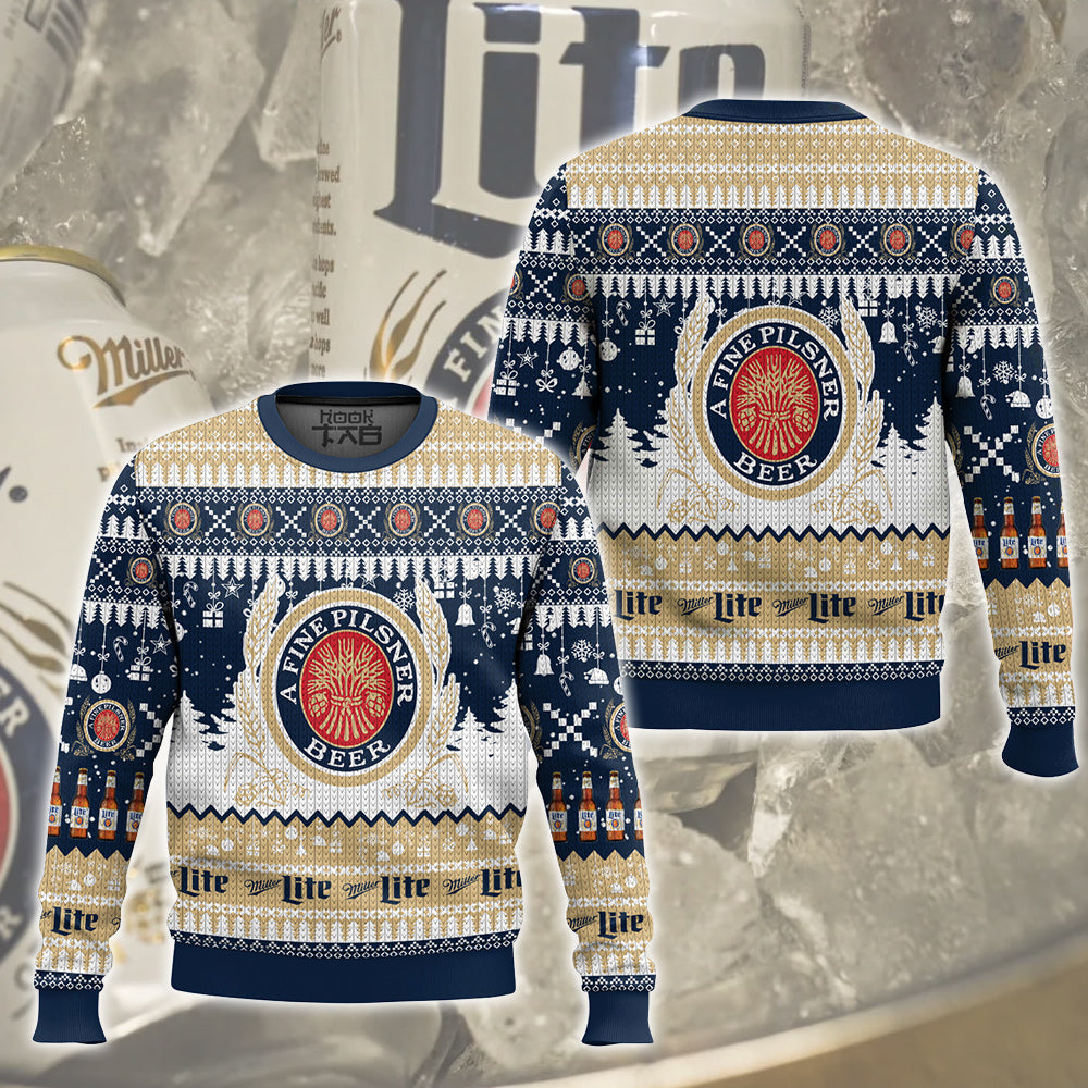 Miller Lite Ugly Sweater – Moonbestprint