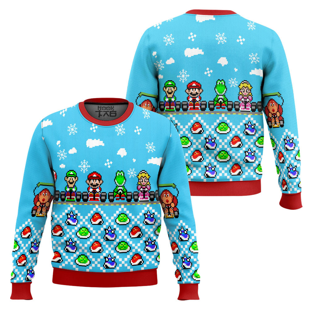 Mario Kart Ugly Christmas Sweater – Moonbestprint