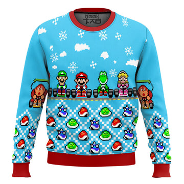 Mario Kart Ugly Christmas Sweater – Moonbestprint