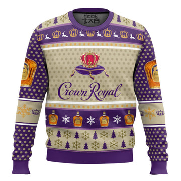 Seagram’s Crown Royal Whisky Ugly Christmas Sweater – Moonbestprint