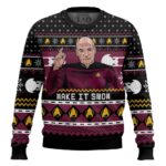 Captain Picard ST Ugly Christmas Sweater – Moonbestprint