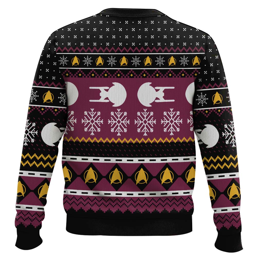 Captain Picard ST Ugly Christmas Sweater – Moonbestprint