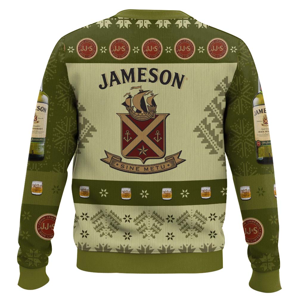 Jameson Irish Whiskey Ugly Christmas Sweater – Moonbestprint