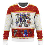 Gundam Wing Sprites Ugly Christmas Sweater – Moonbestprint