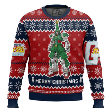 Xmas Tree Gundam Ugly Christmas Sweater – Moonbestprint