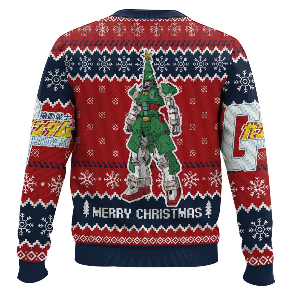 Xmas Tree Gundam Ugly Christmas Sweater – Moonbestprint