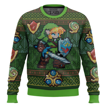 Zelda Link Green Ugly Christmas Sweater – Moonbestprint