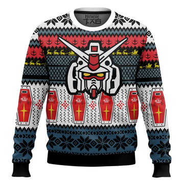 RX 78 Gundam Ugly Christmas Sweater – Moonbestprint