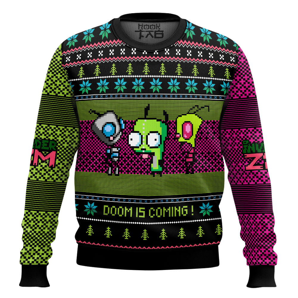 Invader ZiM Ugly Christmas Sweater – Moonbestprint