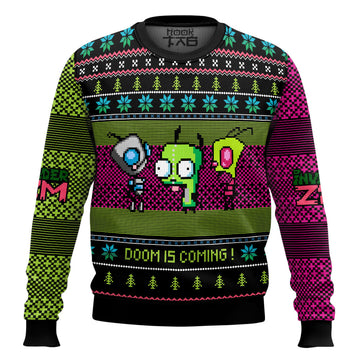 Invader ZiM Ugly Christmas Sweater – Moonbestprint