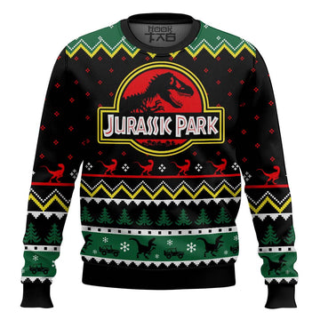 Ethics of Cloning Jurassic Park Ugly Christmas Sweater – Moonbestprint