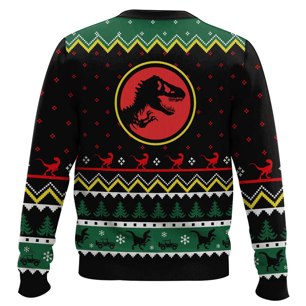 Ethics of Cloning Jurassic Park Ugly Christmas Sweater – Moonbestprint