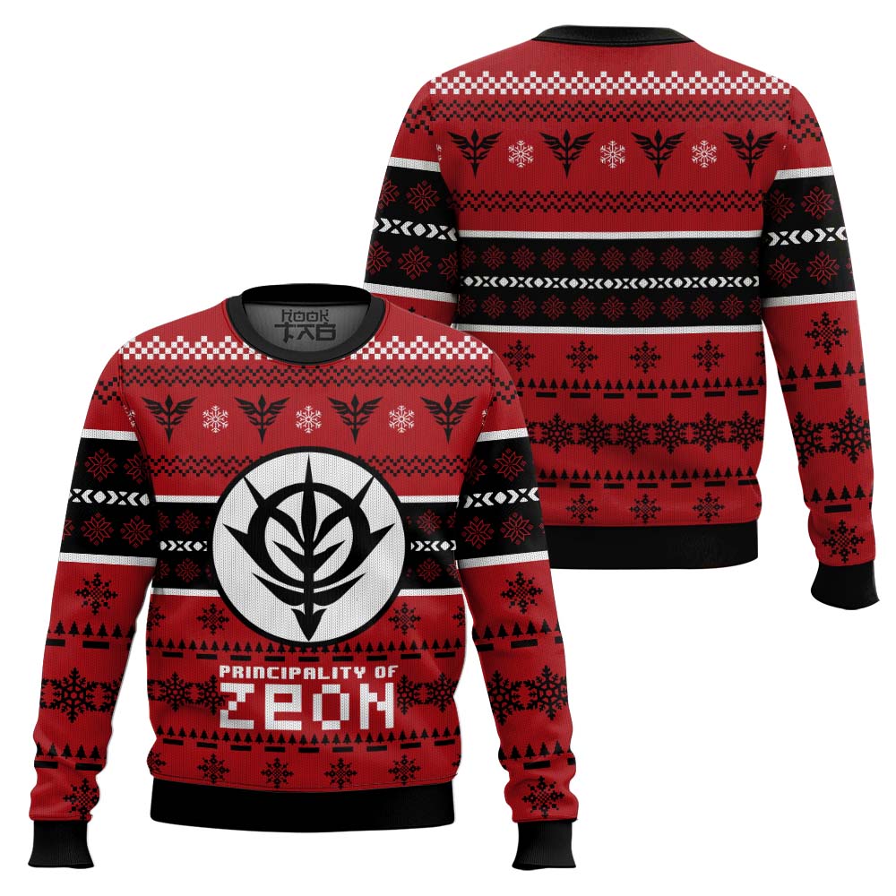 Zeon The Gundam Ugly Christmas Sweater – Moonbestprint