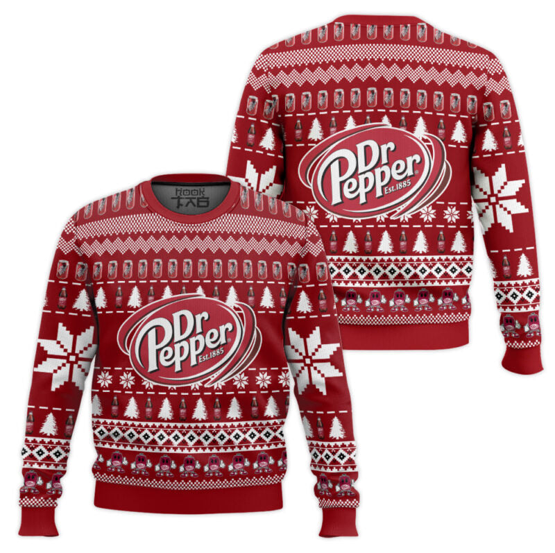 Dr Pepper Diet Soda Ugly Christmas Sweater – Moonbestprint