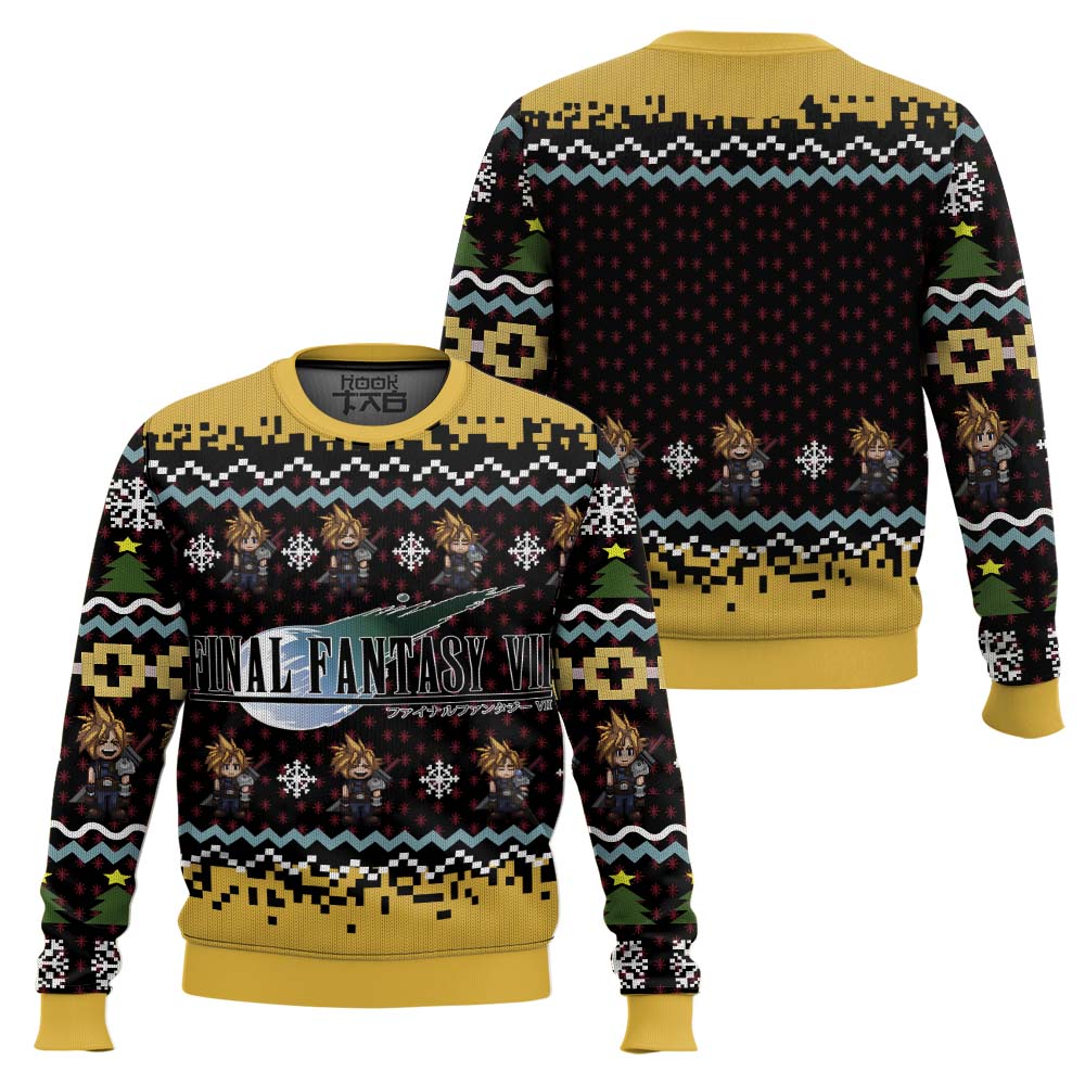 Final Fantasy VII Ugly Christmas Sweater – Moonbestprint