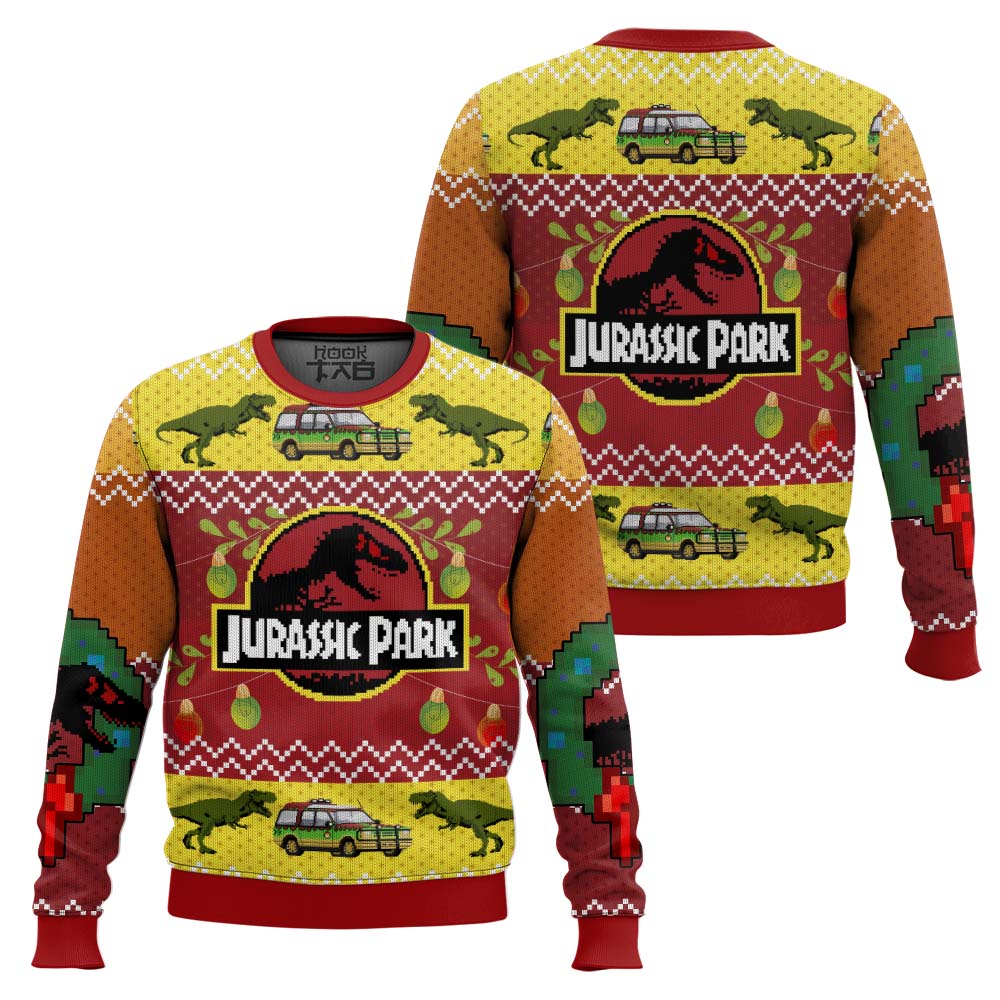 Jurassic Park Ugly Christmas Sweater – Moonbestprint