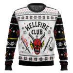 HellFire Club Stranger Things Ugly Christmas Sweater – Moonbestprint