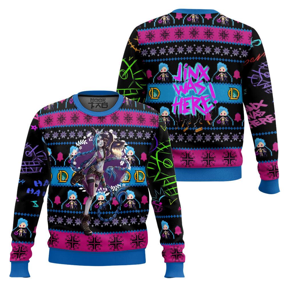 Jinx League of Legends Ugly Christmas Sweater – Moonbestprint
