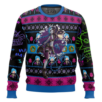 Jinx League of Legends Ugly Christmas Sweater – Moonbestprint