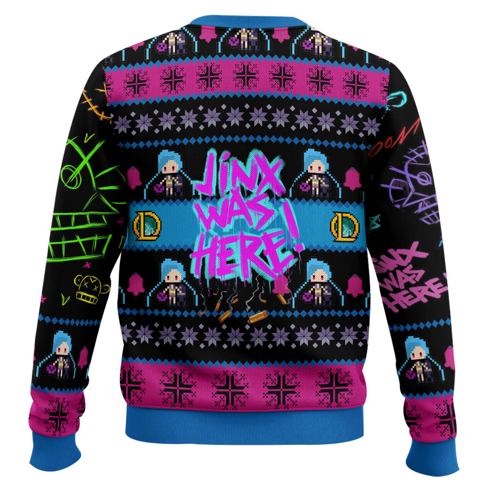 Jinx League of Legends Ugly Christmas Sweater – Moonbestprint
