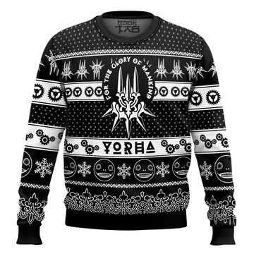 Game of Yorha Nier Automata Ugly Christmas Sweater – Moonbestprint