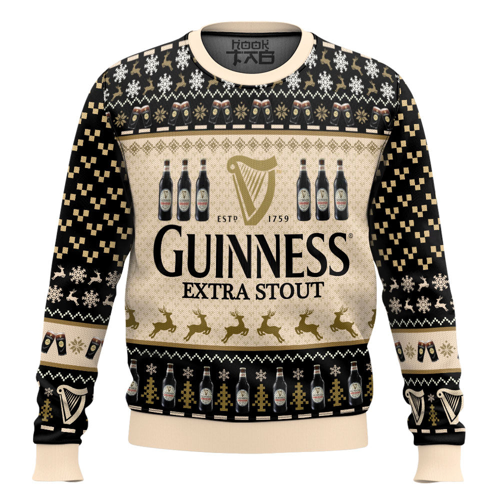 Guinness Extra Stout Ugly Christmas Sweater – Moonbestprint