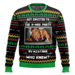 Got Invited to a Christmas Party Die Hard Ugly Christmas Sweater – Moonbestprint