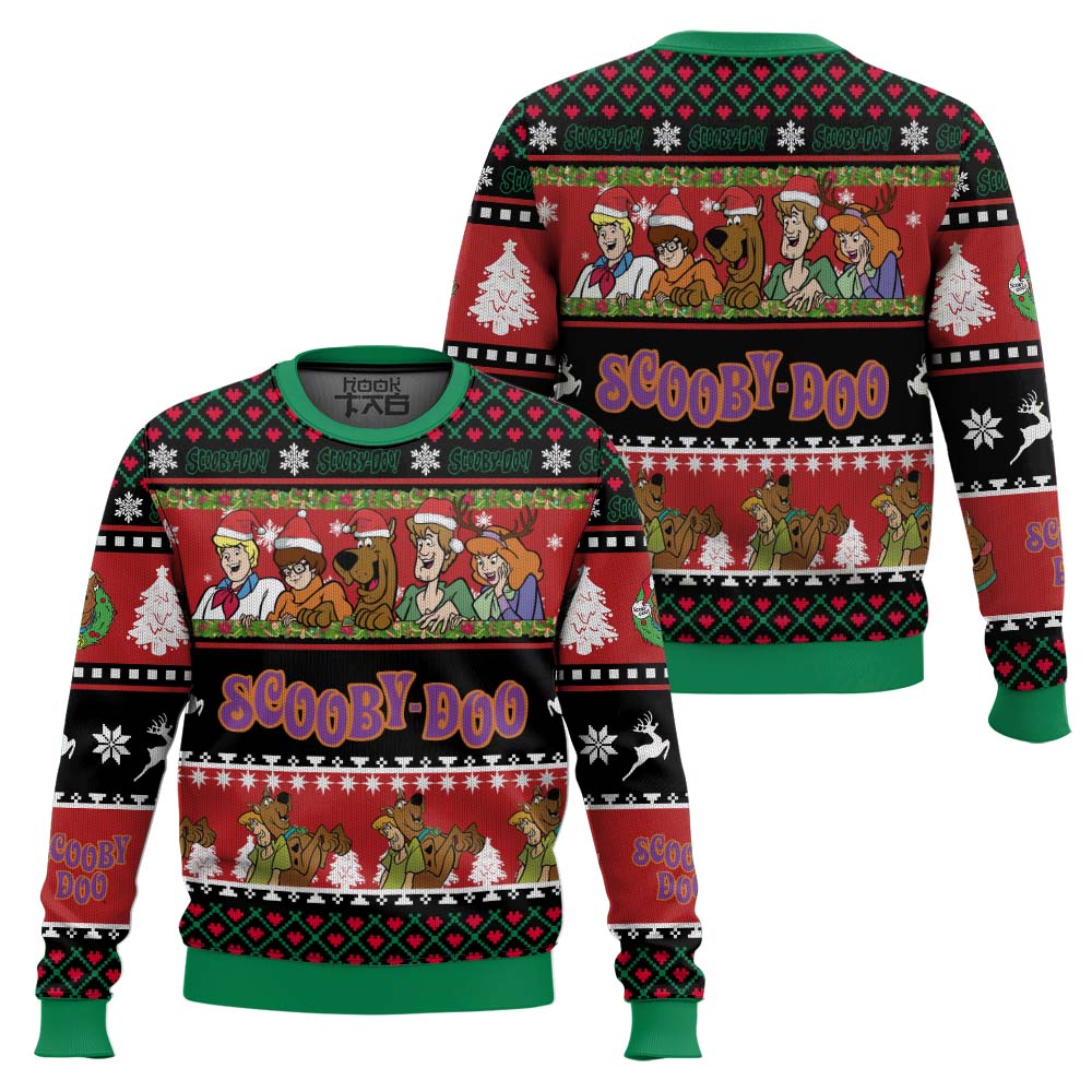 Mystery Inc Christmas Scooby-Doo Ugly Christmas Sweater – Moonbestprint