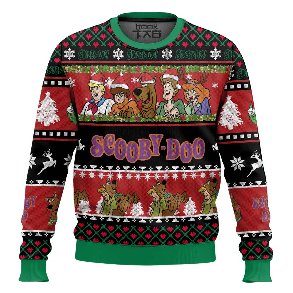 Mystery Inc Christmas Scooby-Doo Ugly Christmas Sweater – Moonbestprint