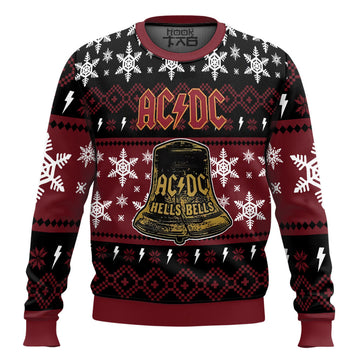 Hells Bells ACDC Ugly Christmas Sweater – Moonbestprint