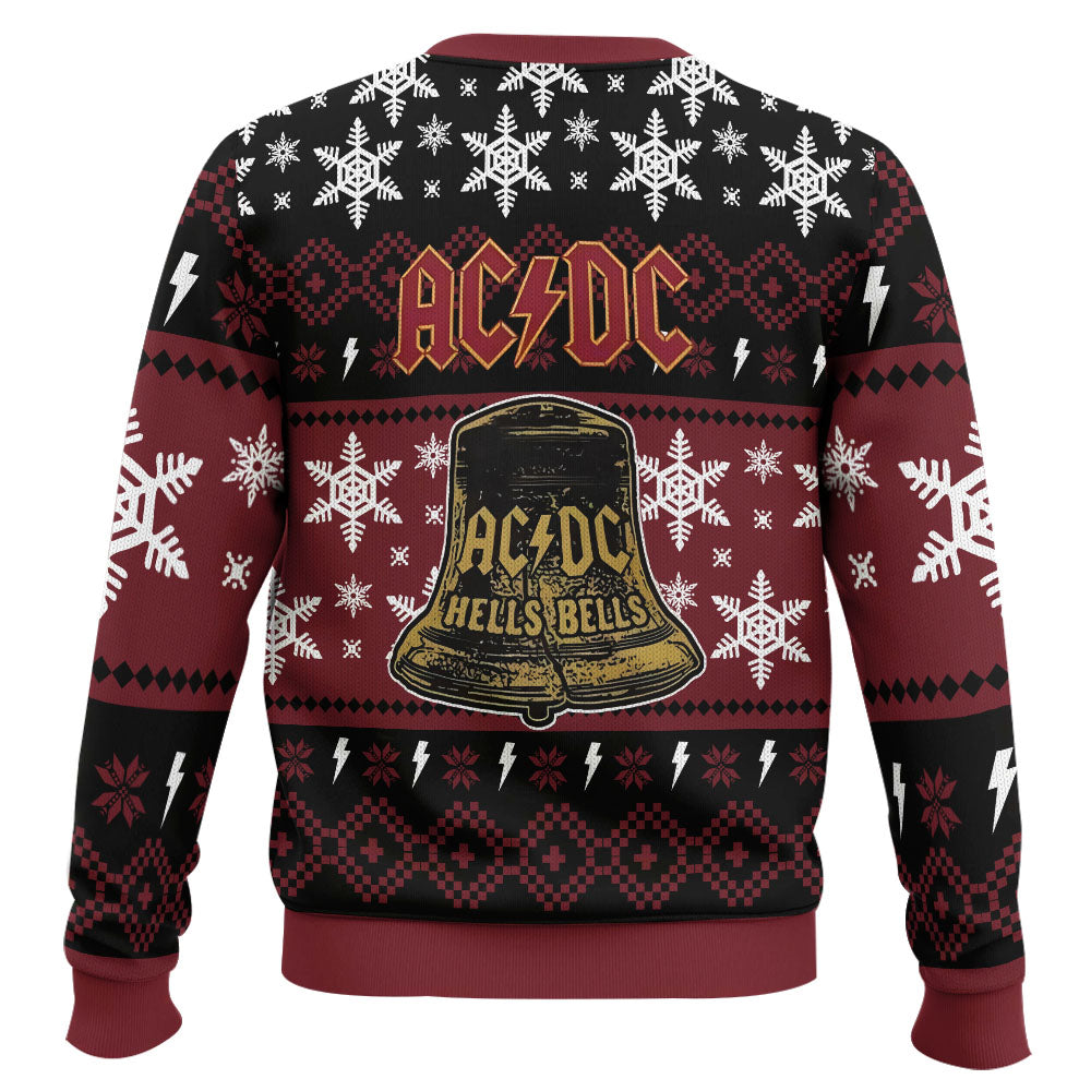 Hells Bells ACDC Ugly Christmas Sweater – Moonbestprint
