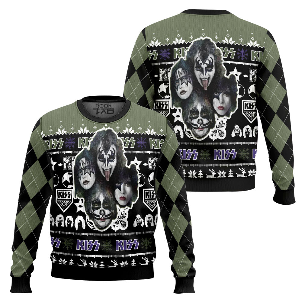 KSS Band Ugly Christmas Sweater – Moonbestprint