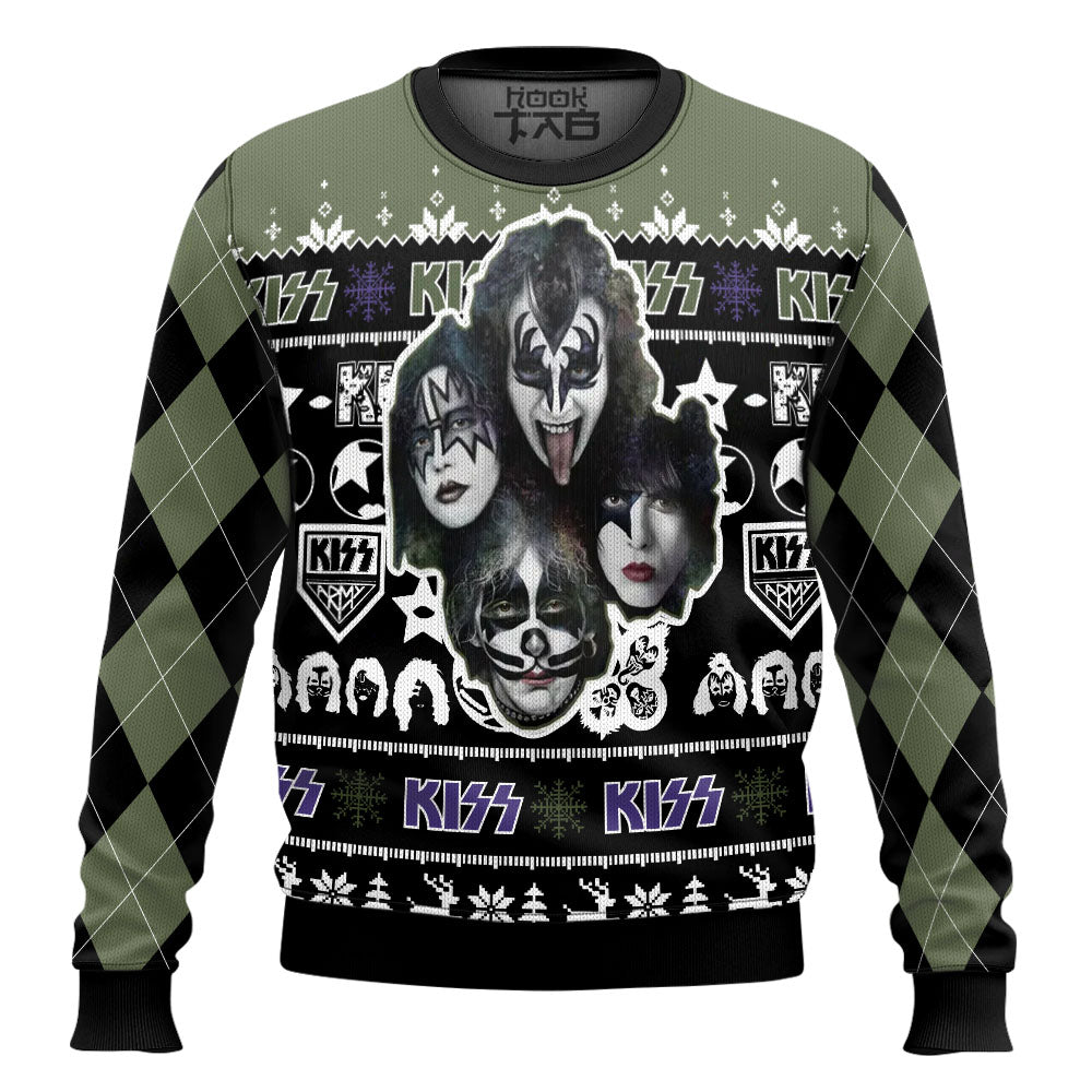 KSS Band Ugly Christmas Sweater – Moonbestprint