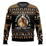 Excuse Me While I Whip This Out Blazing Saddles Ugly Christmas Sweater – Moonbestprint