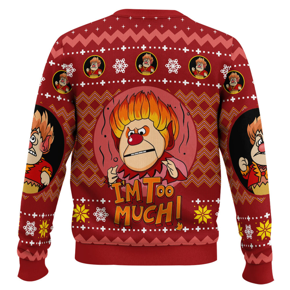 Heat Miser The Year Without a Santa Claus Ugly Christmas Sweater – Moonbestprint