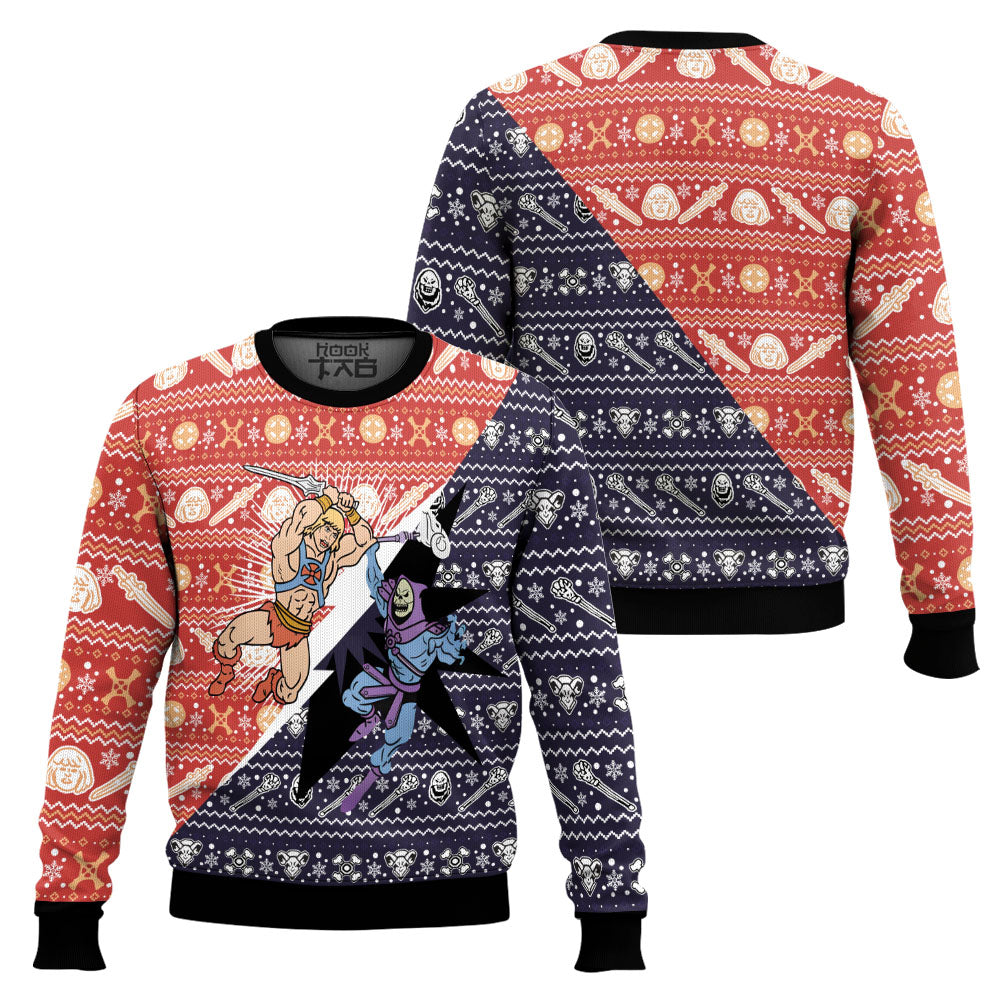 He-man vs. Skeletor Ugly Christmas Sweater – Moonbestprint