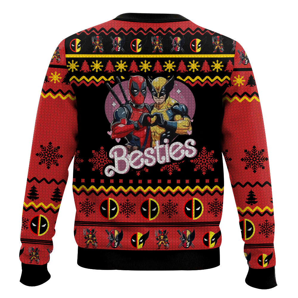 F.R.I.E.N.D.S Deadpool Wolverine Ugly Sweater – Moonbestprint