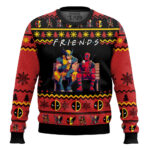 F.R.I.E.N.D.S Deadpool Wolverine Ugly Sweater – Moonbestprint
