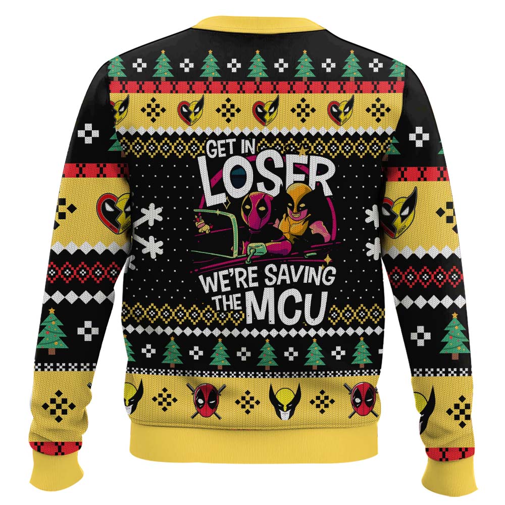 Get in Loser Deadpool Wolverine Ugly Sweater – Moonbestprint